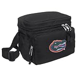 Florida Gators Lunch Box Cooler Bag Insulated University of Florida - Top Quality Unique Lunchbox or Sophisticated Black Travel Bag - OFFICIAL NCAA COLLEGE LOGO Merchandise