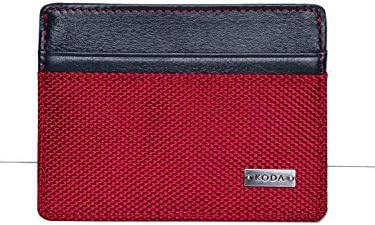 Slim Wallet Flat Card - Genuine Leather Compact Credit Card Travel Wallet - High Quality Card Holder - Thin Weekend Men's Wallet Minimalist Design by Koda