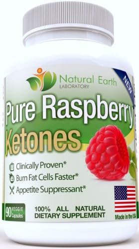 PURE RASPBERRY KETONES. 100% Pure All Natural Lean Weight Loss Appetite Suppressant Supplement for Men and Women. Max Pure Raspberry Ketones Per Capsule. Full Double-Strength 30-Day Supply. 90 Vegetarian Capsules.
