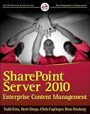 Professional Sharepoint Server 2010 Enterprise Content Management