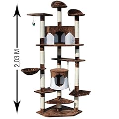 JUMBO XXL LUXUS KRATZBAUM KATZENKRATZB�UME SPIELBAUM BRAUN/WEI�