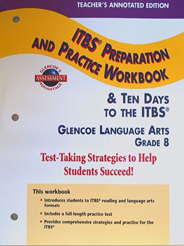 ITBS Preparation & Practice Workbook, Grade 8, Teacher's Annotated Edition