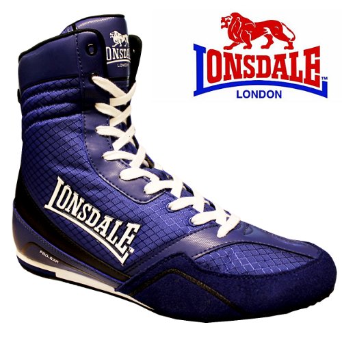 Lonsdale Boxing Quick Blue Boxing Boots Kids & Adults, 10 uk [Apparel