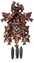 River City Clocks MD875-18 Eight Day Musical Cuckoo Clock with Dancers, Four Hand-Carved Birds And Maple Leaves, 18-Inch Tall
