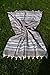 Dandelion - Basic Pattern - 100% Naturally-Dyed Cotton Turkish Towel Peshtemal - 71x39 Inches - Old Lavender
