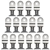 BABAN ブレード カットソー・マルチツール用 15点セット 高炭素鋼 お得な使用頻度の高い替刃セットスクレーパー 互換 替刃 先端工具 多機能 　 メタル（高炭素鋼とステンレス鋼）