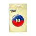 Haiti National Country Flag Pinback Button Pin Badge - 1 Inch Diameter
