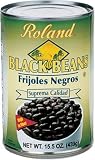 Roland Black Beans, 15.5-Ounce Can (Pack of 24)