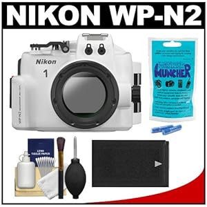 Nikon WP-N2 Waterproof Underwater Case Housing for 1 J3 & S1 Digital Camera & 10-30mm Lens with Battery + Accessory Kit