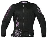 Joe Rocket Heartbreaker Ladies Textile Motorcycle Jacket Black/Black XS