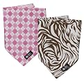 Bazzle Baby Banda Bib Set- Preppy Girl