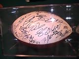 2011 New York Jets Team Signed Autographed Full Size Football and Case Mark Sanchez,tomlinson,santonio Holmes Matching Holograms