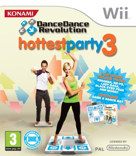 Dance Dance Revolution Hottest Party 3 with dancemat (Wii)