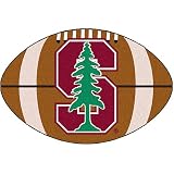 Fanmats Stanford Cardinals Football-Shaped Mats