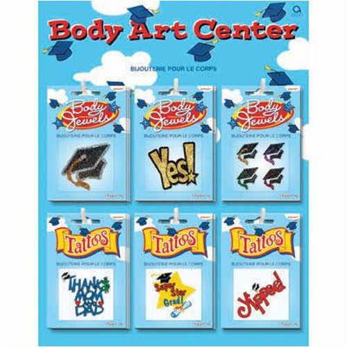 Childrens Toyshop  Toys : Temporary Graduation Body Tattoo