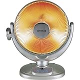 Heaters: Optimus H-4438 14-Inch Energy-Saving Oscillating Dish Heater with Remote Control