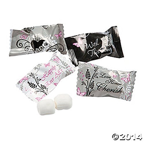 Wrapped Wedding Buttermints 108 Pc Bag (Cherish)
