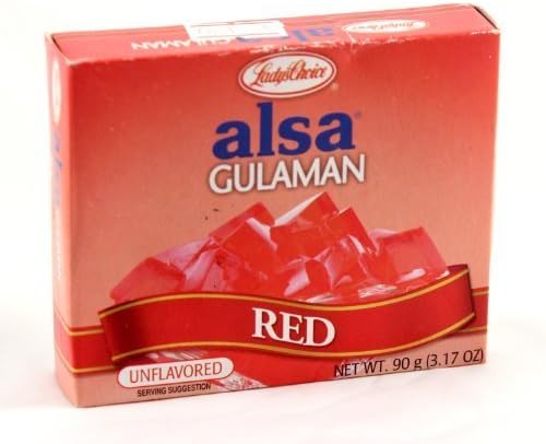 Lady's Choice Alsa Gulaman Red 3.17oz by Ladys choice