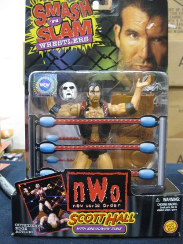 Scott Hall Smash 'N Slam Wrestling Figure AKA Razor Ramone-image