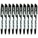 Pilot Frixion Erasable Gel Pen 0.5mm, Extra Fine Black, 10pcs Box