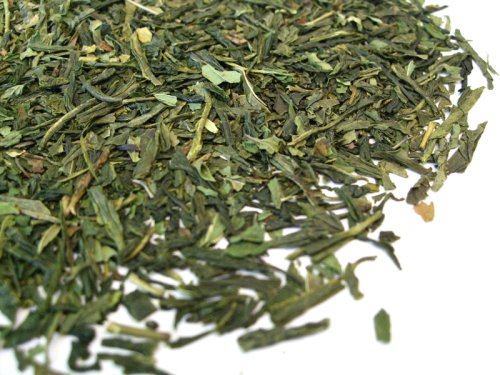 Minty Green Tea. Premium Loose Leaf Japanese Sencha Green Tea w Peppermint. Net Wt: 4 oz.... by Malden Tea