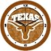 Texas Longhorns Suntime 12 Dimension Glass Crystal Wall Clock - NCAA College Athletics