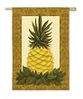 Pineapple Silk Reflections Regular Size Flag