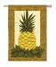 Pineapple Silk Reflections Regular Size Flag