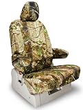 Shear Comfort Custom Chevy Uplander Seat Covers - REAR ROW: Low Back Quad Buckets (no arms) and Adjustable Headrests (2005-2009) - Realtree AP Green
