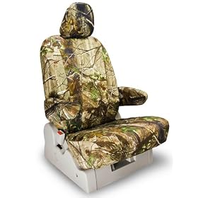 Shear Comfort Custom Mazda B. Series Pickup Seat Covers - FRONT ROW: Buckets w/ Adjustable Headrests (2010-2011) - Realtree AP Green