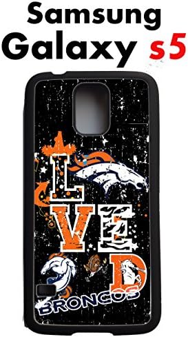 Denver Broncos Samsung Galaxy s5 Case Hard Silicone Case