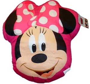 Disney 15041 - Cuscino Stampato a Forma di Minnie, 43x40 cm