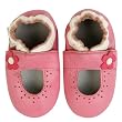 Momo Baby Soft Sole Baby Sandal Shoes - Marigold Pink