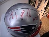 ROB GRONKOWSKI AUTOGRAPHED SIGNED NEW ENGLAND PATRIOTS MINI HELMET COA AND TAMPER PROOF HOLOGRAM