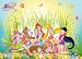 Clementoni-23572-Puzzle Enfant Maxi 104 pc-Winx Pets garden