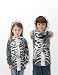 Kids Skeleton Hooded Shirt