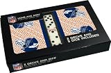 NFL Denver Broncos 2-Deck Playing Cards with Dice Set