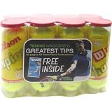 Wilson Championship Extra Duty 8 Pack w/ Free Tennis Tips Inside!