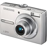 Samsung L210 10.1MP Digital Camera with 3x Optical Image Stabilized Zoom (Silver)