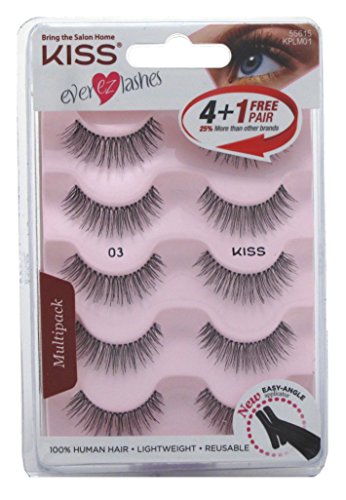 Kiss Ever Ez 03 Lashes 4 + 1 Pairs