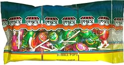 Paskesz Bubble (Gum) Pops, 12-Ounce Bag (Pack of 8)