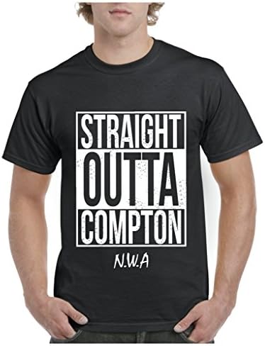 Artmazing A+ NWA Straight Outta Compton N.W.A. NWA Mens T-shirt Tee X-Large Black