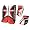 Black/Red