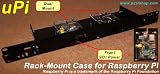 PCSL Brand - 1u Rack Mount Case for Raspberry Pi Computers - Mounts 2 x Raspberry Pi Boards - Manufactured in the UK - FREE Amazon UK Delivery