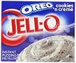 Jell-O Instant Pudding & Pie Filling, Oreo Cookies 'n Cream, 4.2-Ounce Boxes (Pack of 24)
