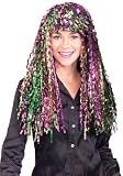 Mardi Gras Tinsel Wig