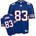 Lee Evans Jersey: Reebok Blue Replica #83 Buffalo Bills Jersey - X-Large