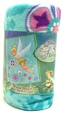 Disney Princess Fairies Tinkerbell Fleece Blanket Throw
