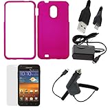 GTMax 5pcs Accessory Bundle kit for Samsung Galaxy S2 / Epic 4G Touch D710  ....