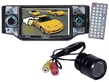 Exclusive Lanzar SD45MU 4.5'' TFT Touch Screen Monitor with DVD/VCD/USB/MP3/CD Player & AM/FM/RDS Radio By LANZAR